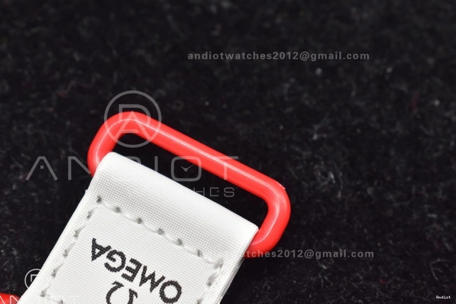to Swatch on Omega Mars Mission Quartz Strap Nylon Bioceramic x Moonwatch 0505